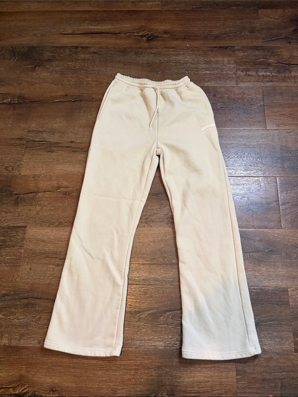 Wilo the Label AllSport  Cream/Beige  Sweatpants XS NWOT